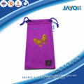 New Style Purple Glasses Microfiber Pouch